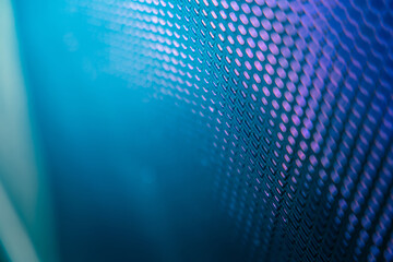 CloseUp LED blurred screen. LED soft focus background. abstract background ideal for design.