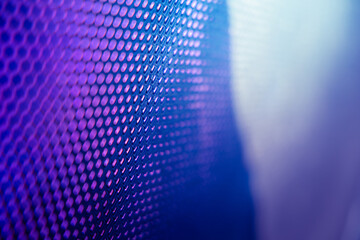 CloseUp LED blurred screen. LED soft focus background. abstract background ideal for design.