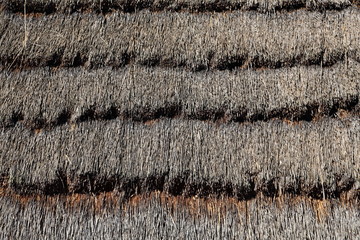 Roof of straw