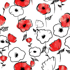 beautiful floral seamless pattern. Flowers Pattern for summer fashion prints. 