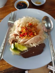 chicken with rice and vegetables