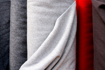 Soft woolen fabrics for medieval clothing in various colours. Broadcloth is a dense, plain woven...