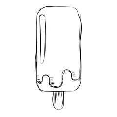 Sketch of a popsicle