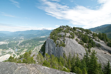 Hiking to Stawamus Chief in Squamish, BC