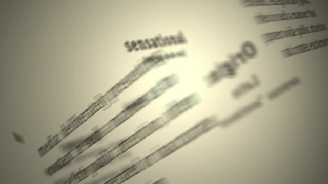 Definition: Sensational