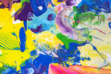 Abstract art background. Hand-painted background. SELF MADE.