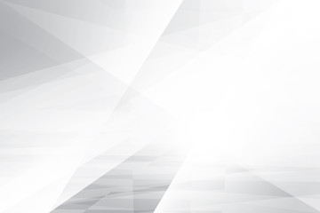 Abstract geometric white and gray color background. Vector, illustration.	