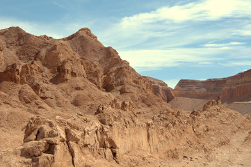 Fototapeta premium Desert rocks in the Atacama desert