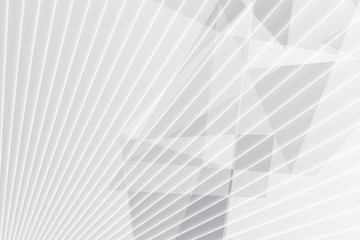 Abstract geometric white and gray color background. Vector, illustration.	