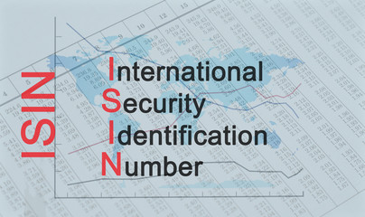 Acronym ISIN - International Security Identification Number