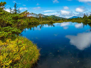 尾瀬　笠ヶ岳　片藤沼