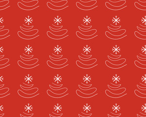 Christmas Holidays Seamless Pattern 2019
