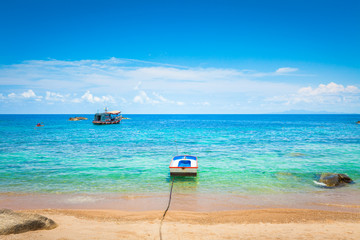 Beautiful Tropical Island Beach at Koh Tao, Thailand