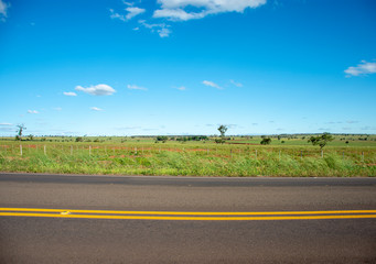 Fototapeta premium State road - highway