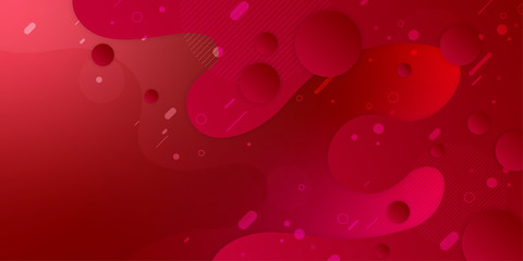 Colorful background With proportions and components in a fluid, wavy shape and color gradation.