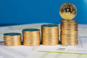 Cryptocurrencys new digital money, Bitcoin Coin