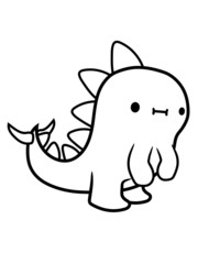 Cooler Stegosaurus Dinosaurier 