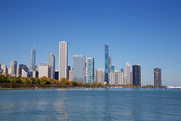 Fototapeta na wymiar Downtown Chicago Skyline