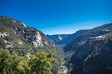 Yosemite National Park beautiful summer landscape