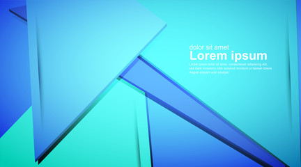 Abstract blue background, modern style overlay, with space for design, text input ,Design business cards, website, brochures, leaflets, banners.