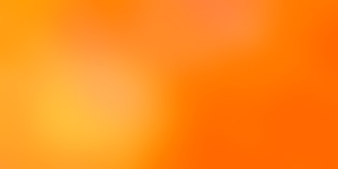 Empty yellow orange background. Blur widescreen wallpaper. Abstract juice texture. Fire color defocused image. Empty illustration. - obrazy, fototapety, plakaty