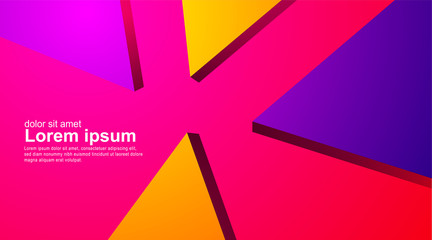 Creative background with geometric shapes. ideal for anything. Illustration of Vector Eps10.