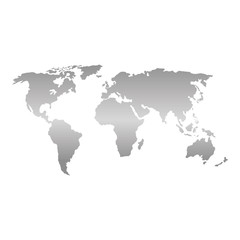 Obraz na płótnie Canvas world map earth isolated icon vector illustration design
