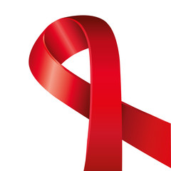 aids day awareness ribbon design - obrazy, fototapety, plakaty