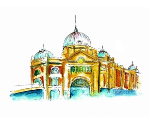 オーストラリアの駅