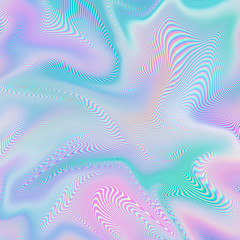 Abstract Holographic Waves Background