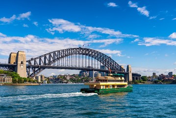 The great view around Harbour Bridge in Sydney