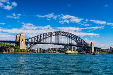 The great view around Harbour Bridge in Sydney