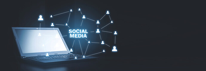 Social Media. Network, Technology, Communication