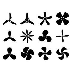 propeller icon vector design symbol - obrazy, fototapety, plakaty