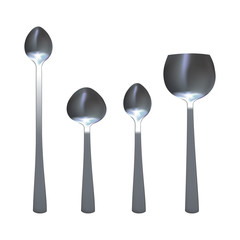 Spoons set.