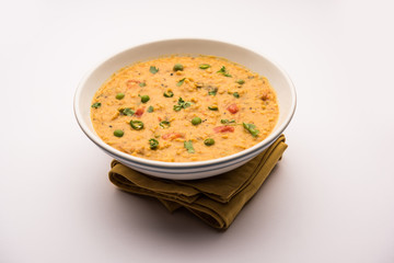 agriculture, asian, background, bowl, breakfast, cereal, closeup, cooked, dal, dieting, digest, digestion, digestive, dry, fenugreek, fiber, flake, flakes, food, golden, grain, healthy, indian, ingrad