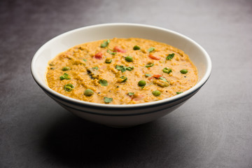 agriculture, asian, background, bowl, breakfast, cereal, closeup, cooked, dal, dieting, digest, digestion, digestive, dry, fenugreek, fiber, flake, flakes, food, golden, grain, healthy, indian, ingrad