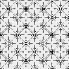 Pattern of watercolor snowflakes drawn by hand. For the design of clothes, fabrics, textiles, covers, scrapbooking, greeting cards, wrapping paper, poster