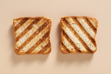 Grilled toasted bread
