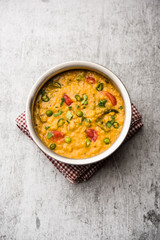 agriculture, asian, background, bowl, breakfast, cereal, closeup, cooked, dal, dieting, digest, digestion, digestive, dry, fenugreek, fiber, flake, flakes, food, golden, grain, healthy, indian, ingrad