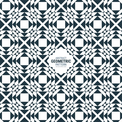 Abstract geometric pattern - retro and modern styles