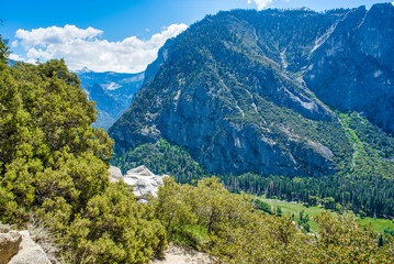 Valley in Yosemite National Park, California, USA
