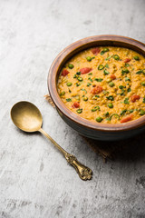 agriculture, asian, background, bowl, breakfast, cereal, closeup, cooked, dal, dieting, digest, digestion, digestive, dry, fenugreek, fiber, flake, flakes, food, golden, grain, healthy, indian, ingrad