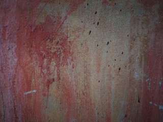 Concrete  old  wall  background  with  copy  space.