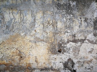 Concrete  old  wall  background  with  copy  space.