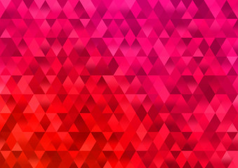 Fototapeta premium Red geometric abstract background