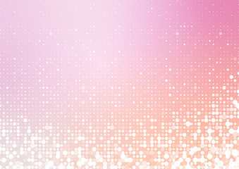 White dots on abstract blur gradient background
