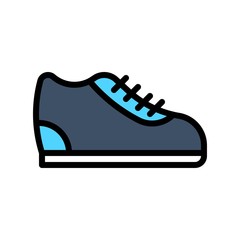 Sneakers vector, Black friday related filled icon