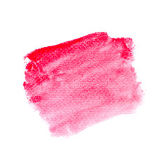 abstract watercolor background.brush stroke color pink on paper