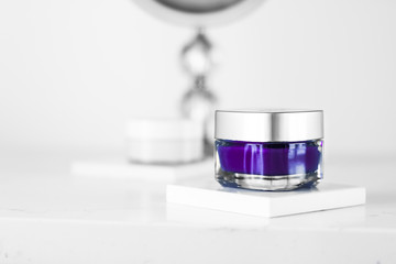 Beauty complexion face cream for sensitive skin, luxury spa cosmetic and natural moisturizing...